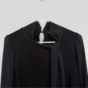 Adrianna Papell Black Blouse